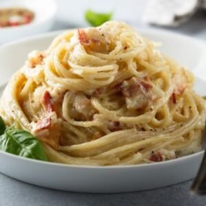 Spaghetti Carbonara Seafood/Chicken