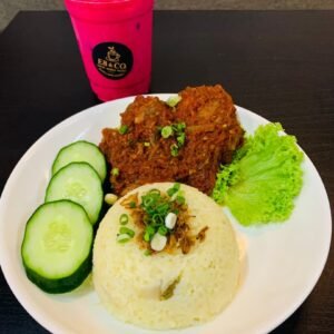 Nasi Minyak Ayam Set